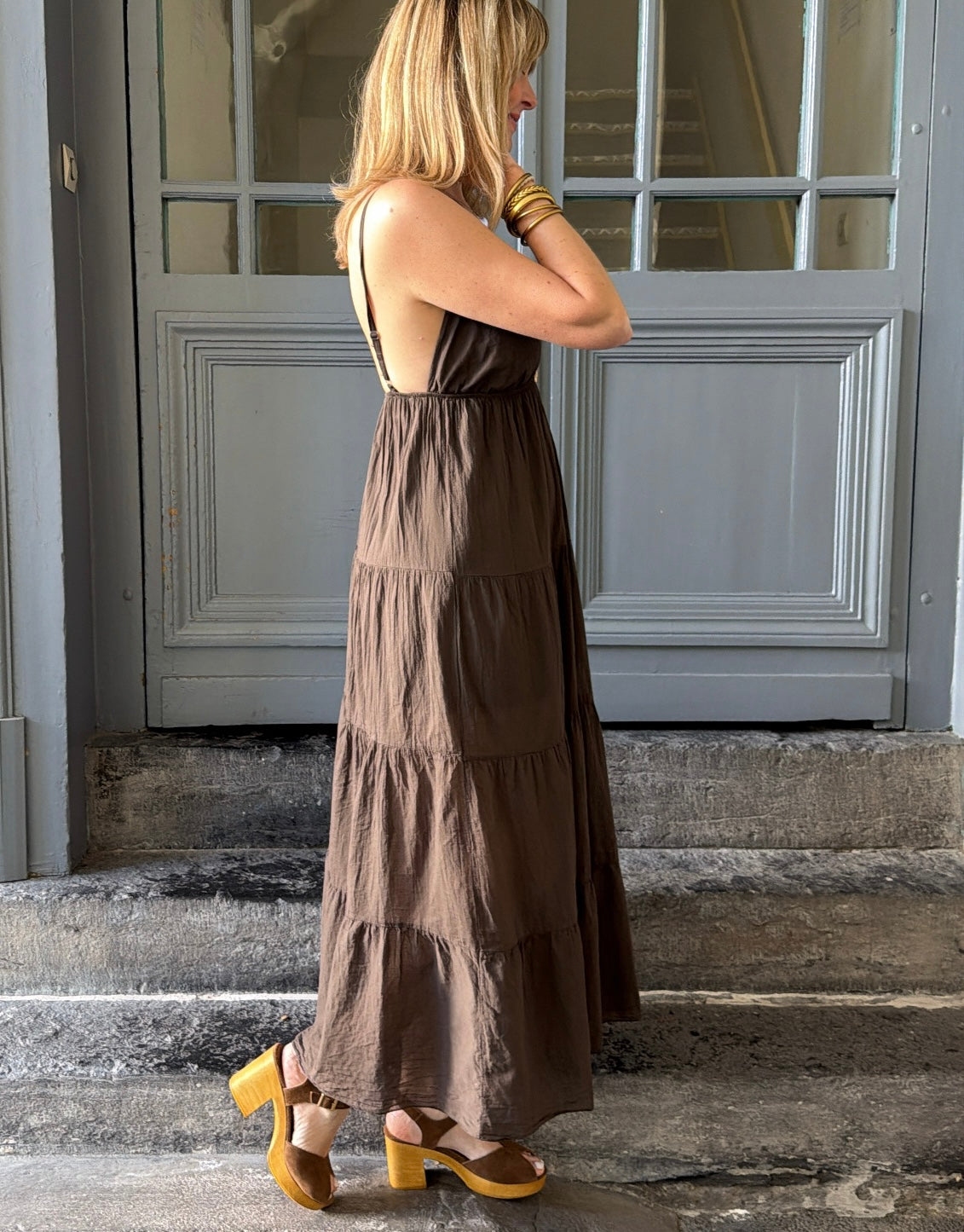 Robe LENIE Marron