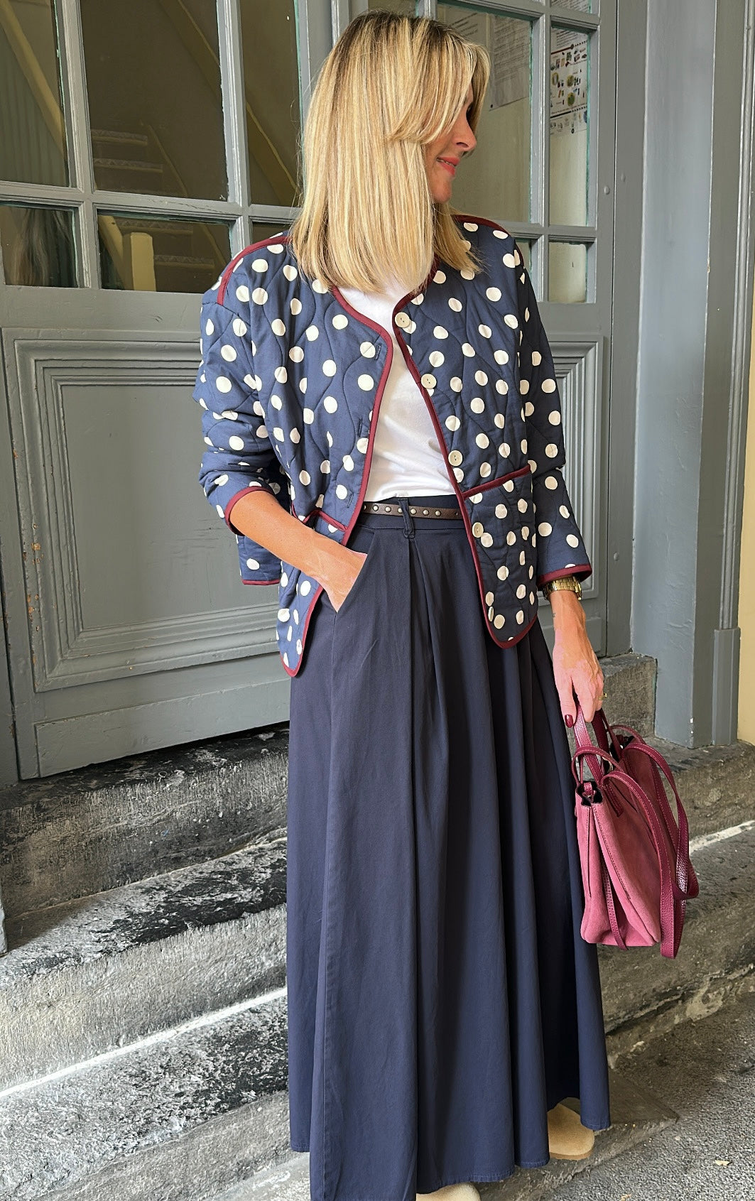 Kimono LOUIS Bleu marine