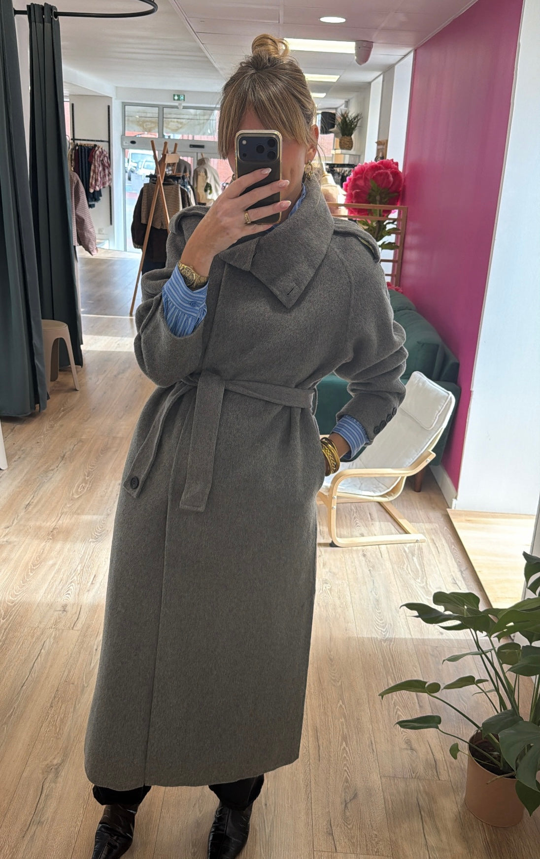 Manteau ABEL Gris