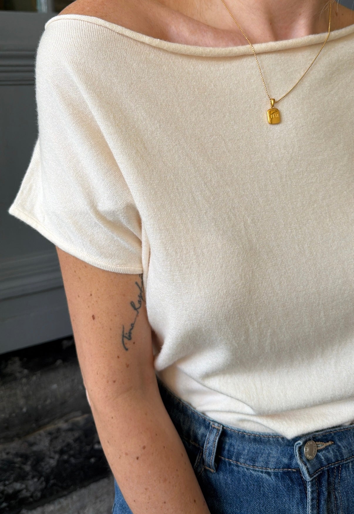 Top FIBI Beige rosé