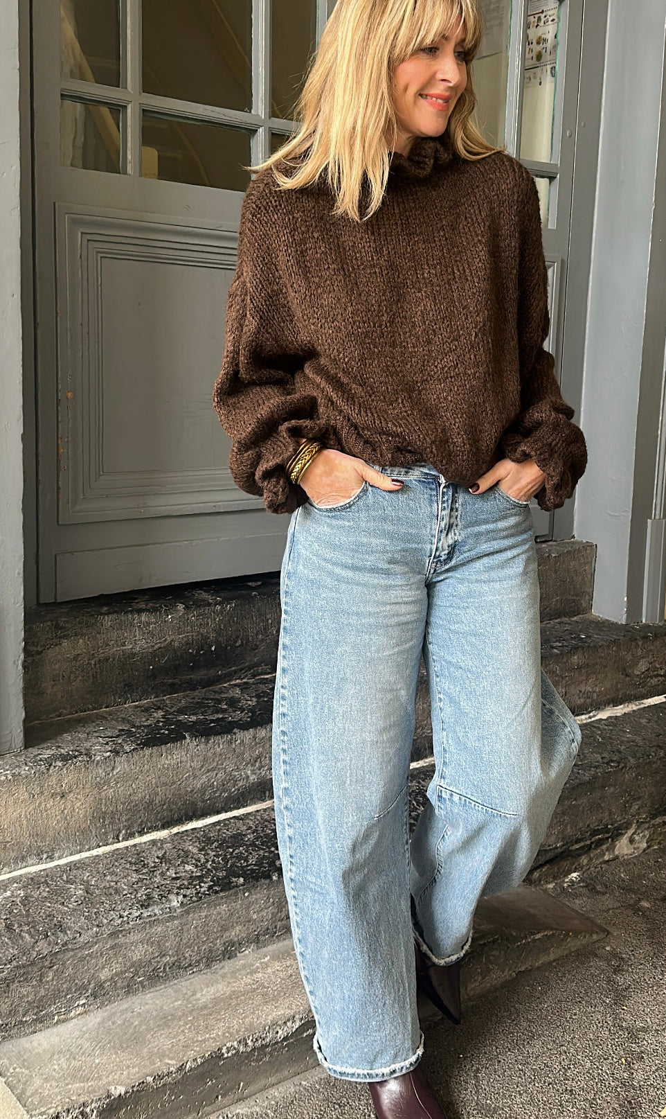 Pull CHARLOTTE Chocolat