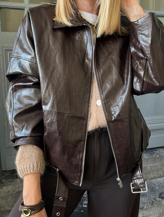 Veste FREDA Marron