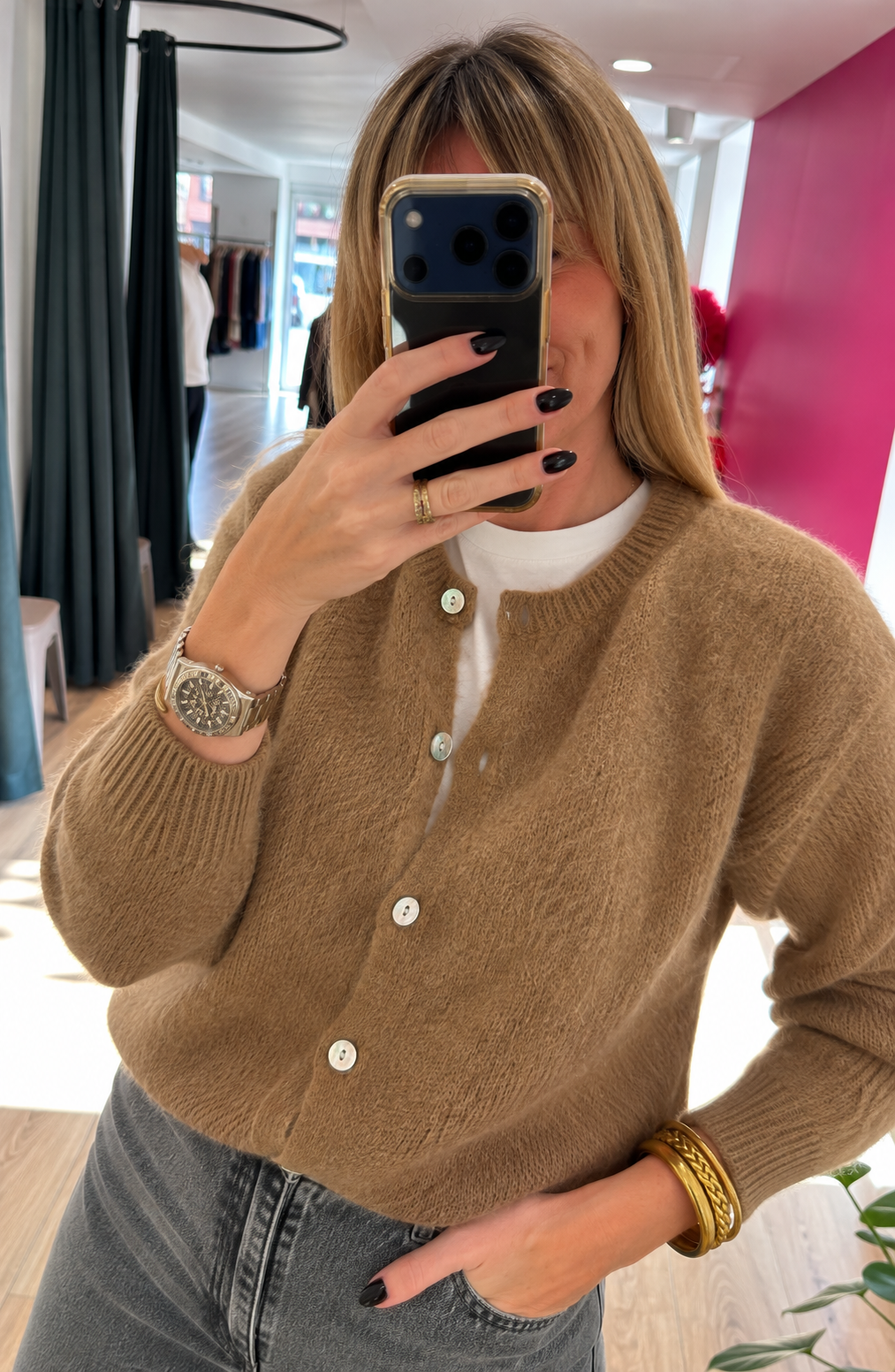 Gilet EMILE Camel