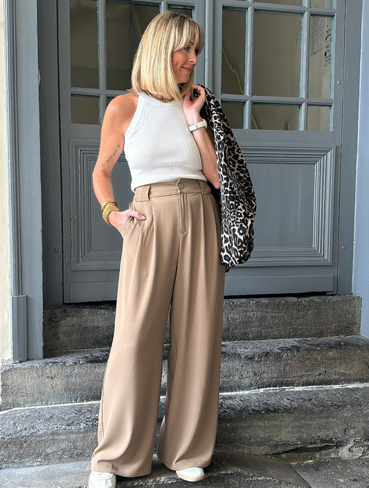 Pantalon CARMEN Taupe