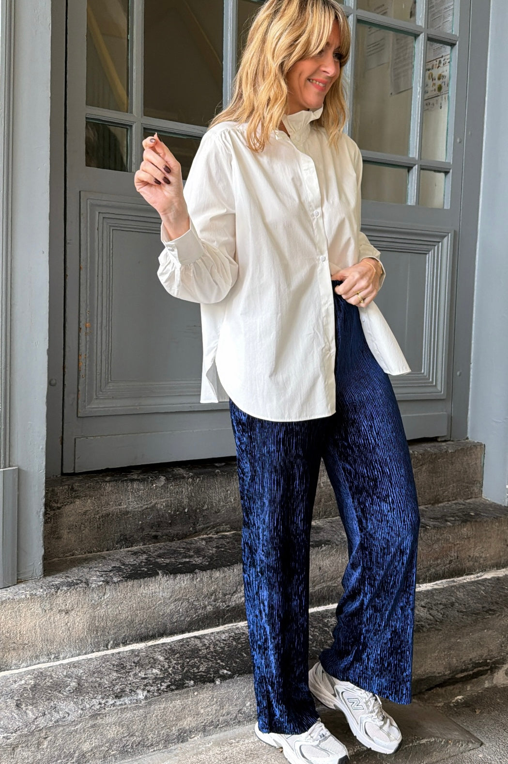 Pantalon PAULINE Bleu