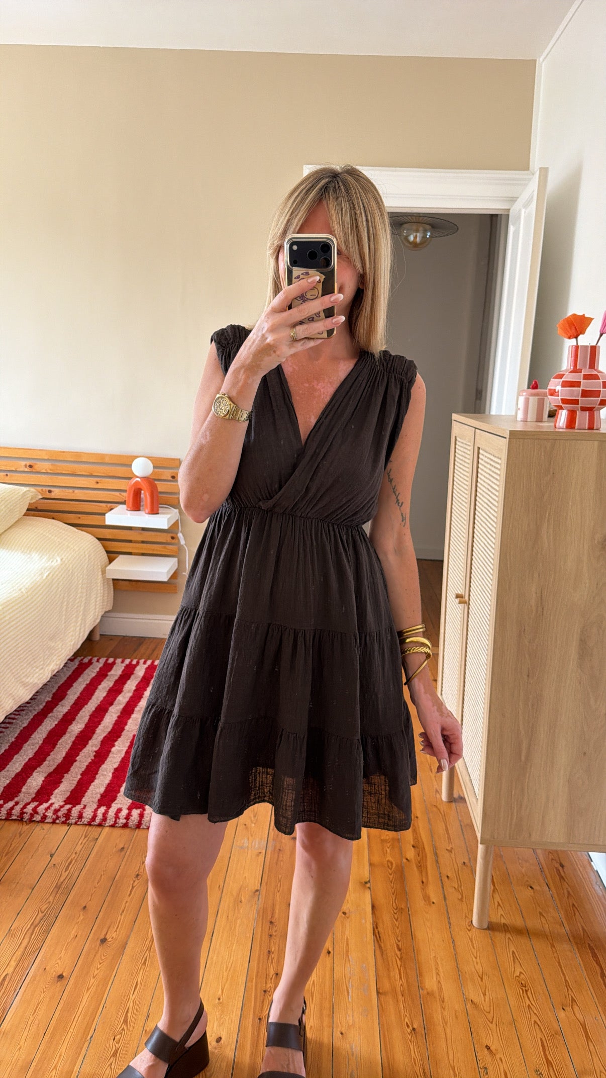 Robe MINA Chocolat
