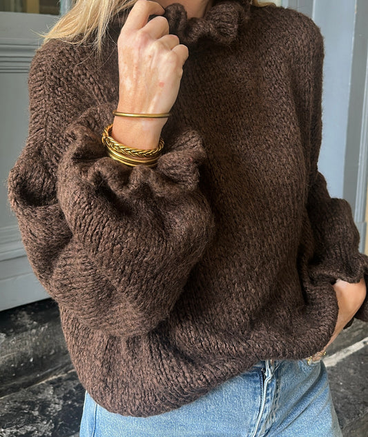 Pull CHARLOTTE Chocolat