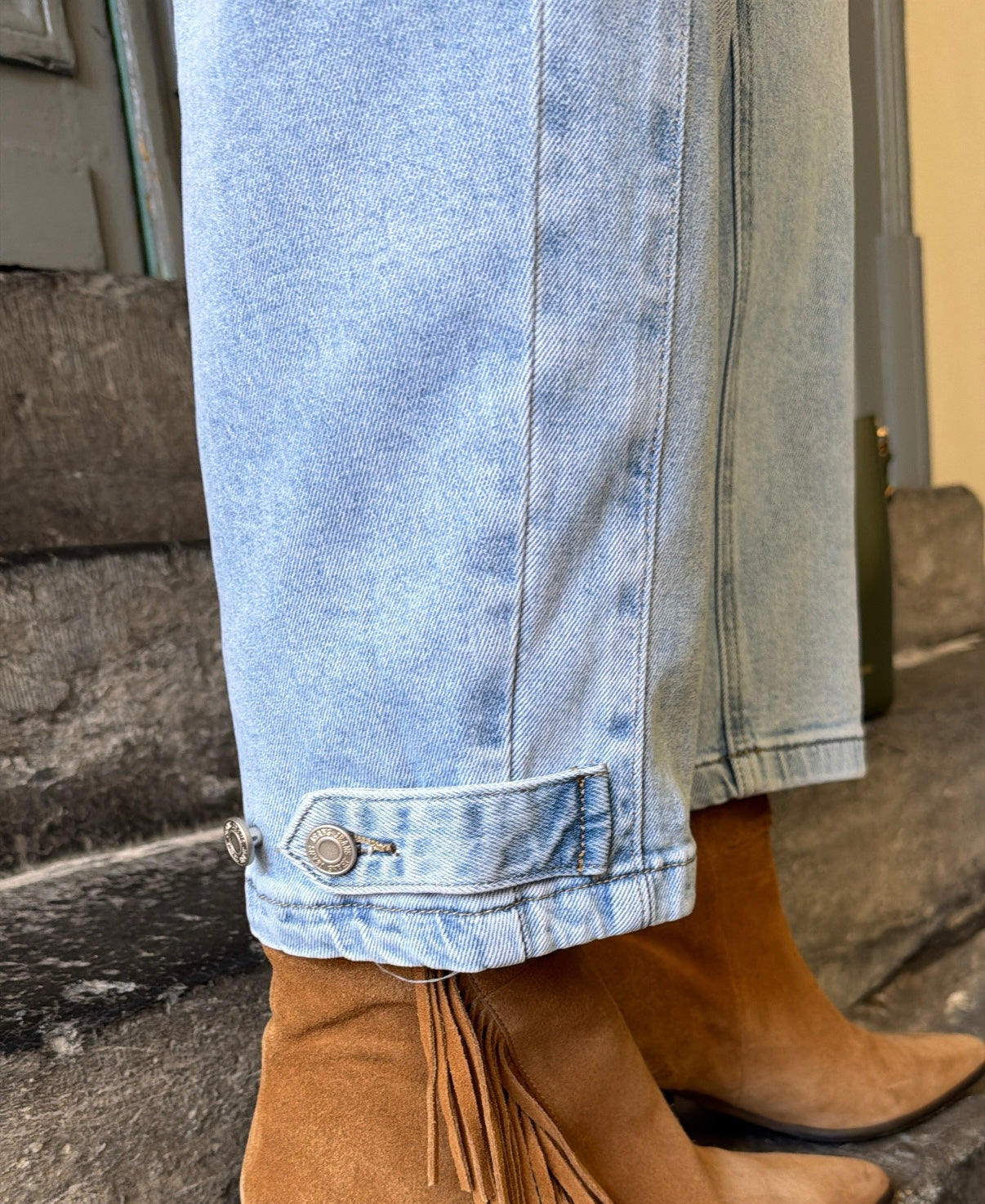 Jean ballon ISAURE Denim clair