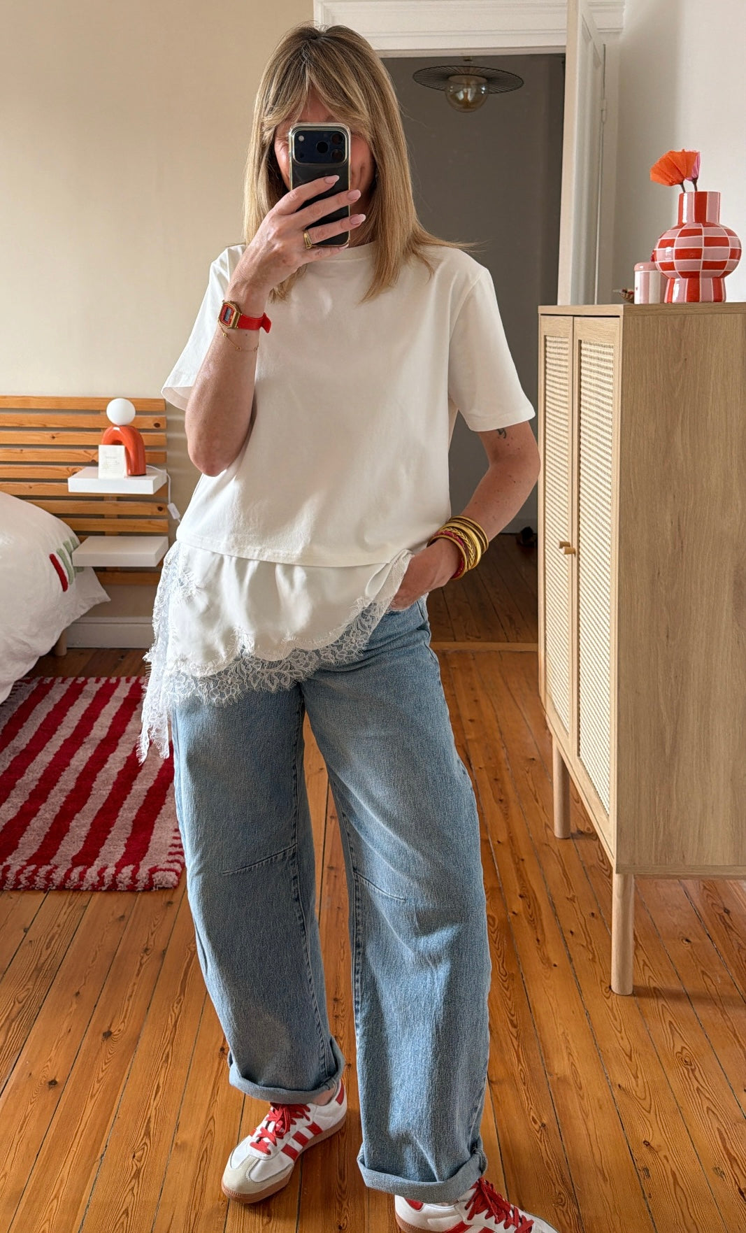 T-shirt ANNA blanc