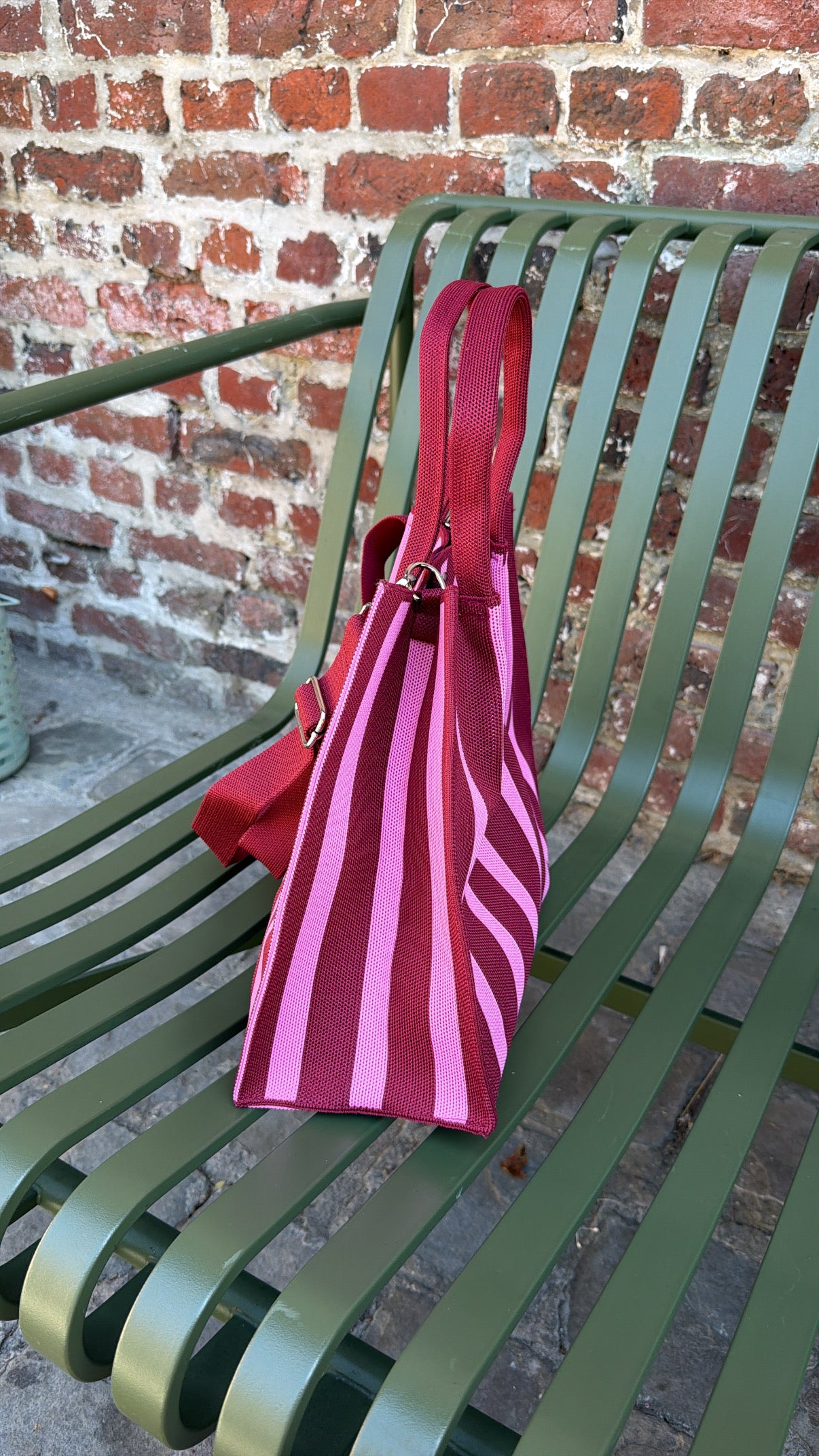Sac MAÉ Bordeaux/Rose