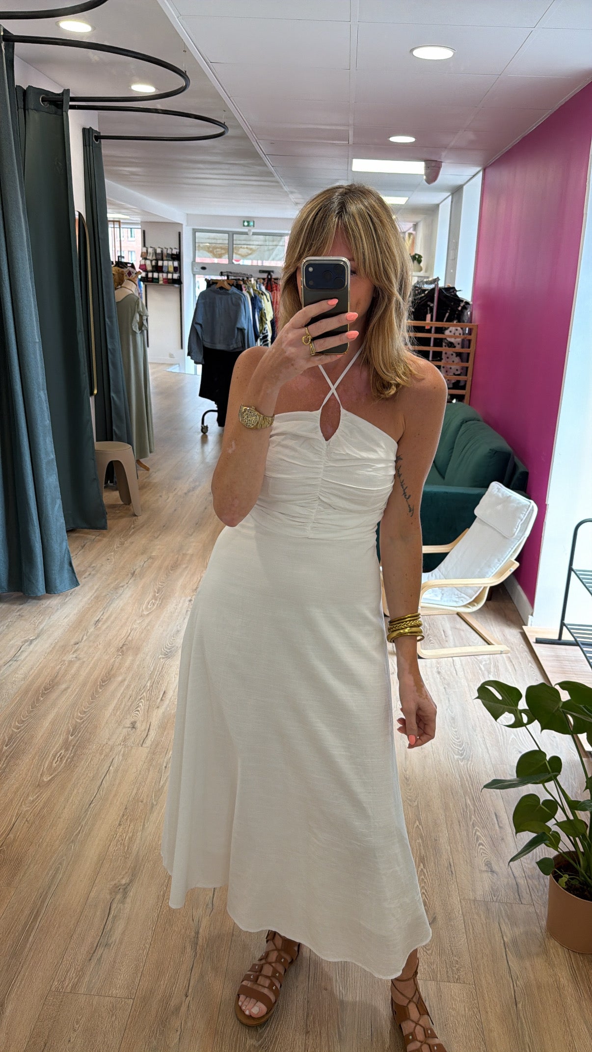 Robe ELIA Blanche