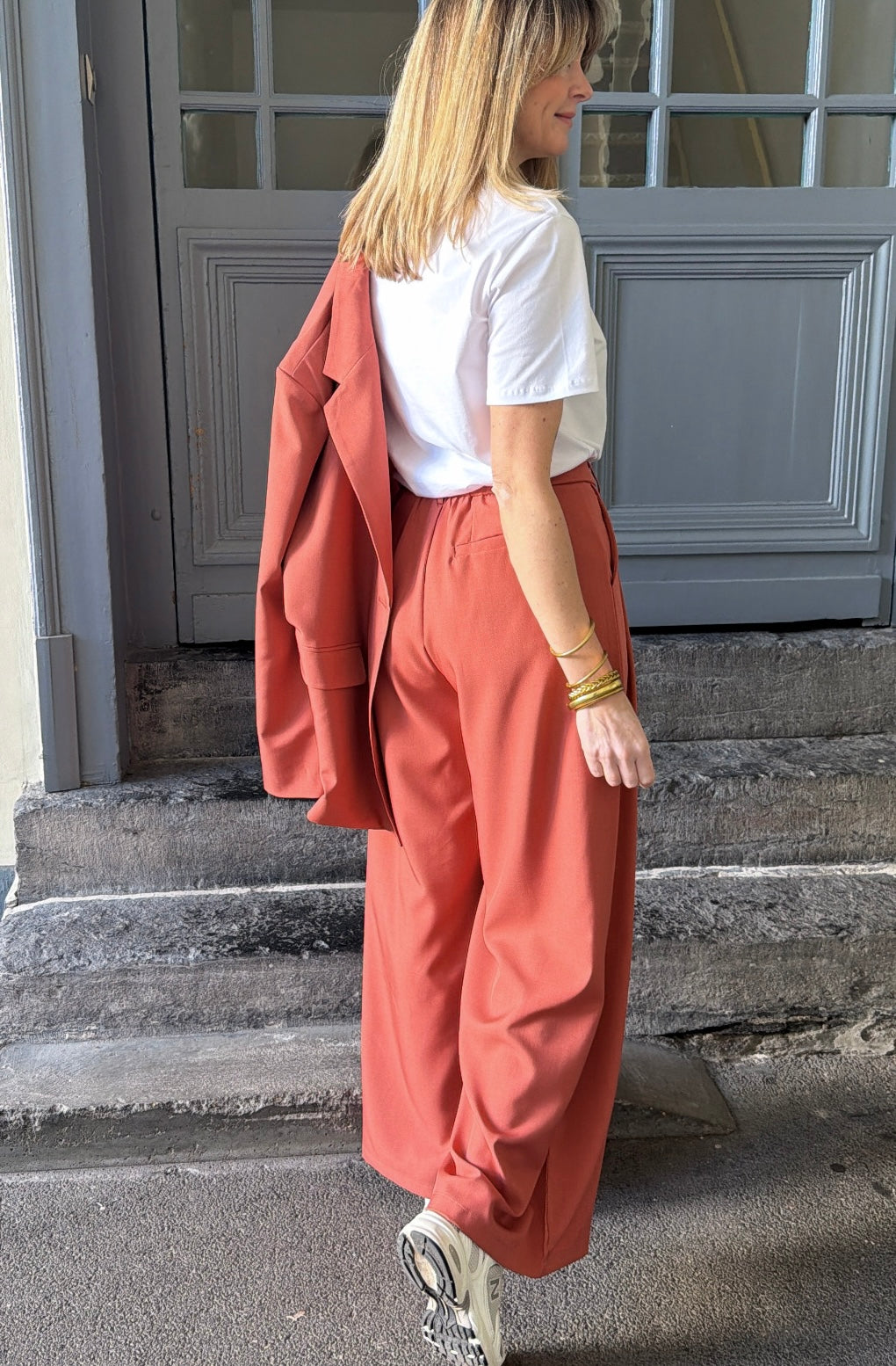 Pantalon JEANNETTE Terracota