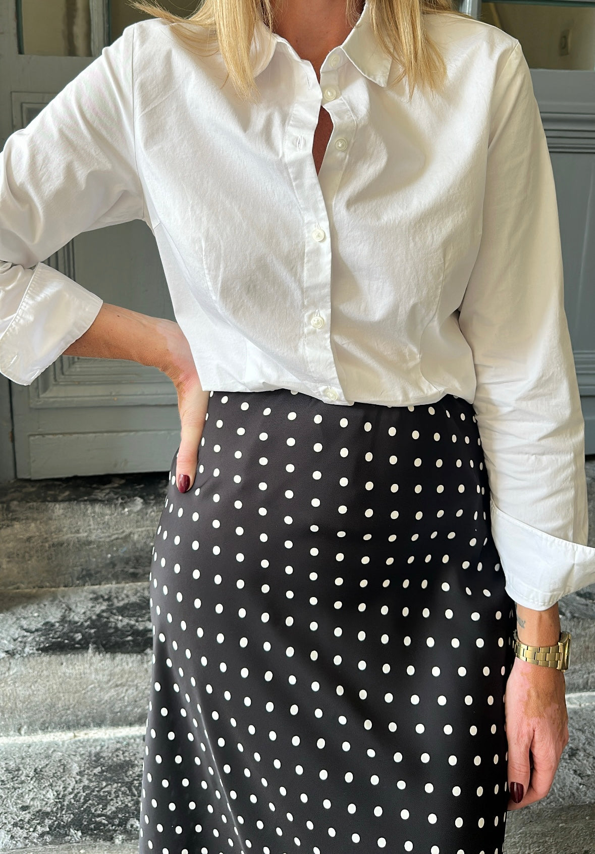 Chemise SUSSI blanche PIECES