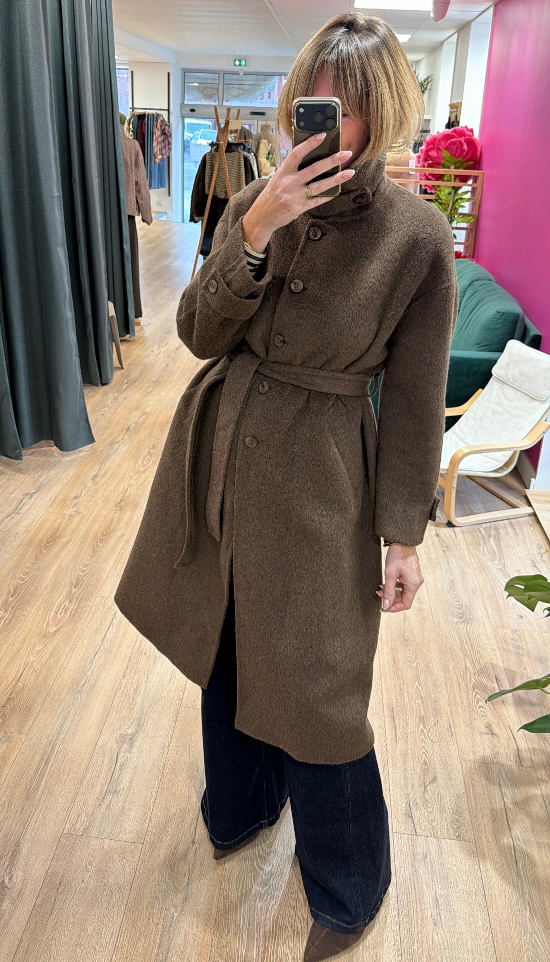Manteau NOÉ Chocolat