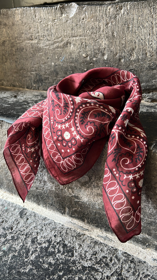Foulard carré BOBY Bordeaux