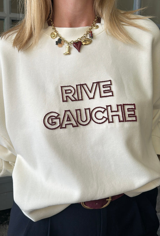 Sweat RIVE GAUCHE Écru