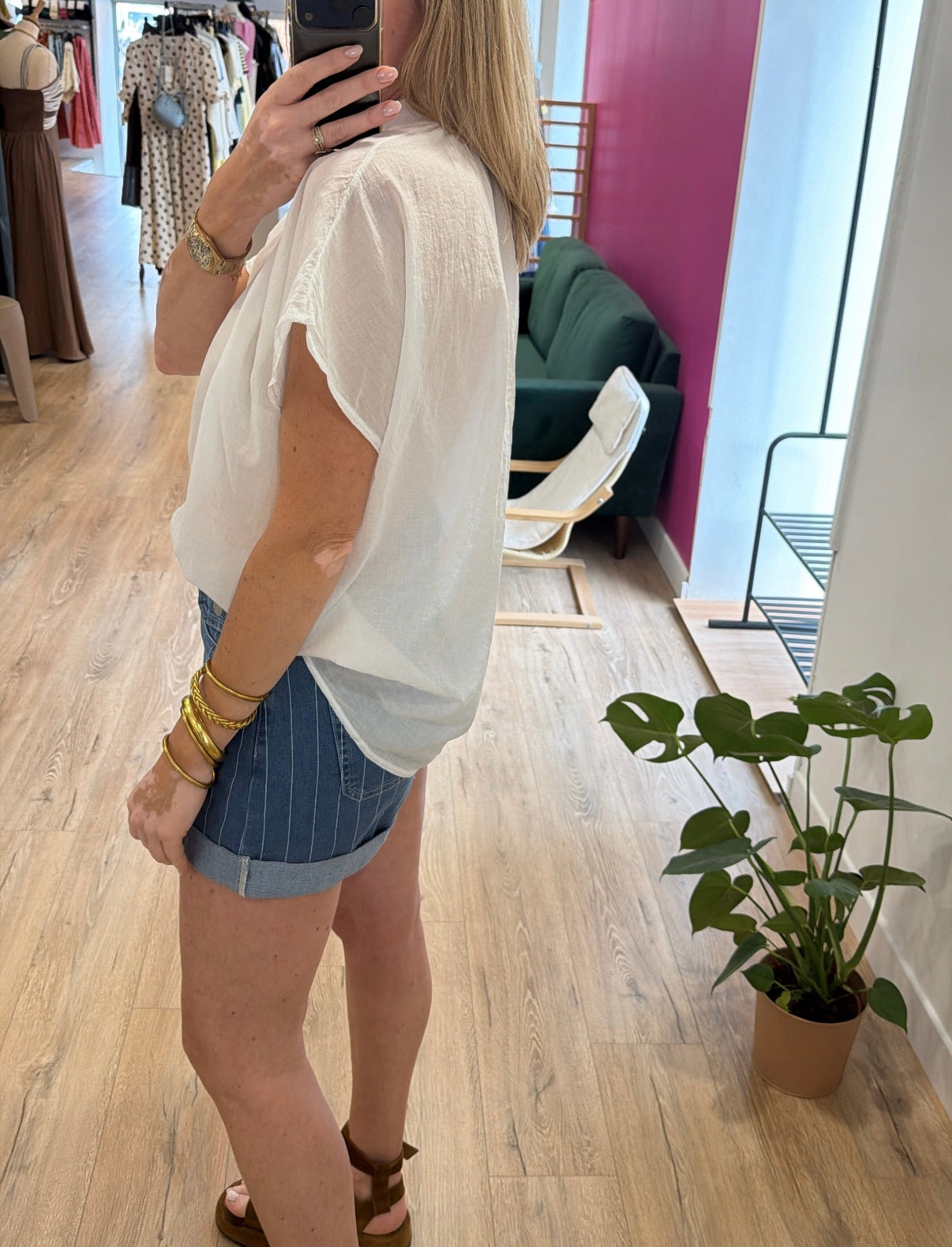 Blouse YSALIS Blanc