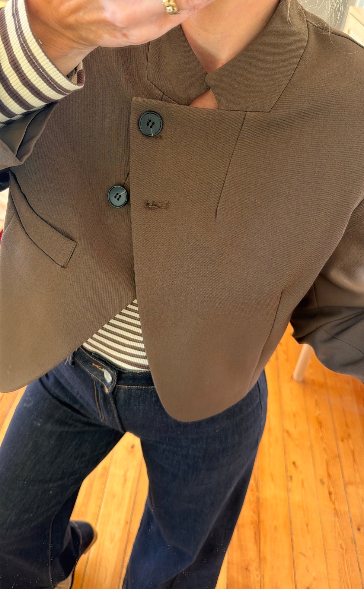 Veste BARBARA Chocolat