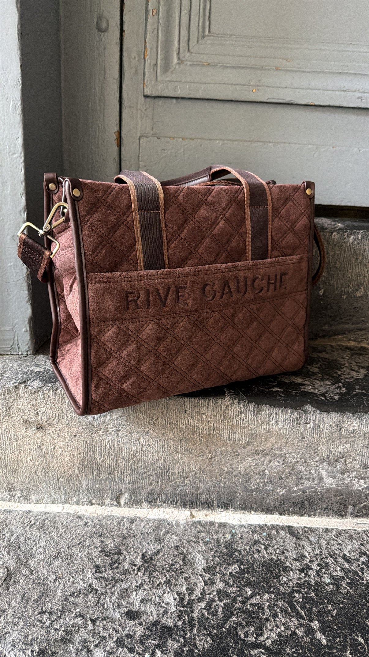 Sac cabas RIVE GAUCHE Marron