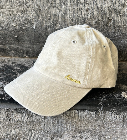 Casquette MOKI AMOUR Beige