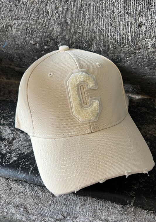 Casquette C Ecru