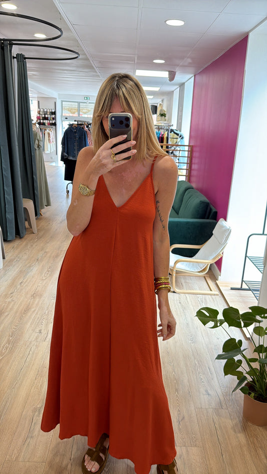 Robe CÉLESTE Terracota