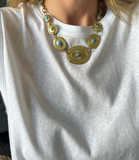 Collier doré