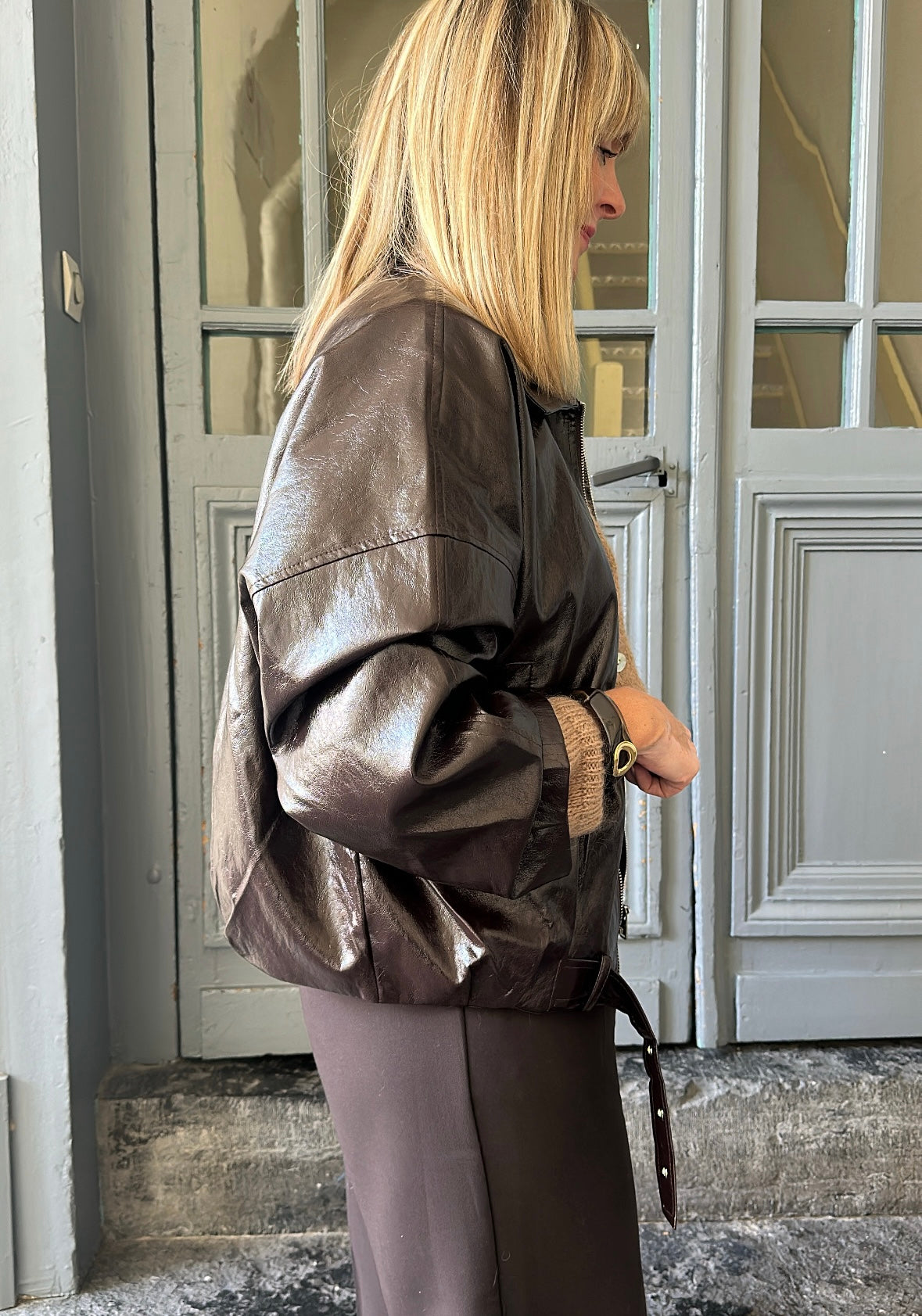 Veste FREDA Marron