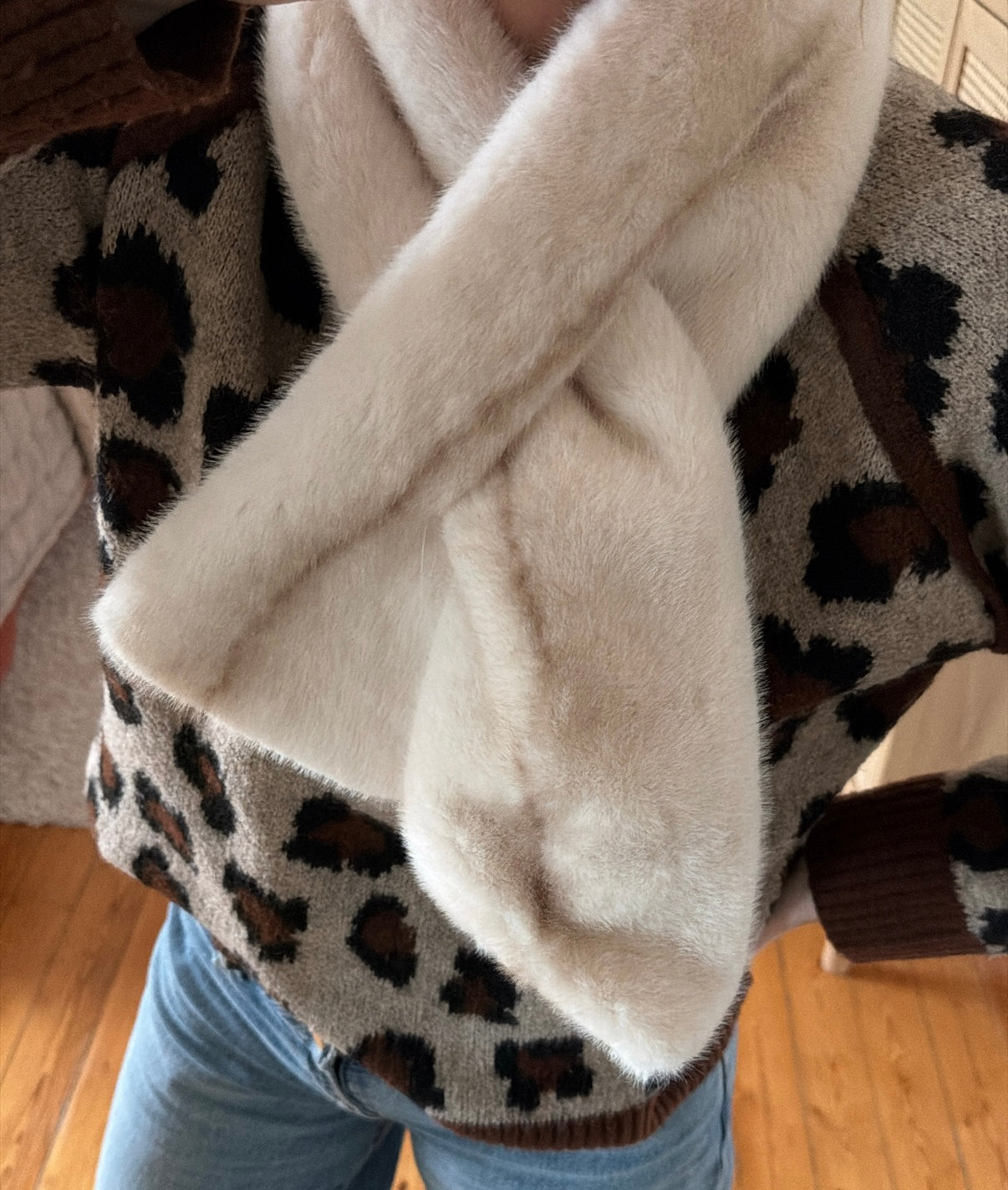 Écharpe SYLVANA Beige