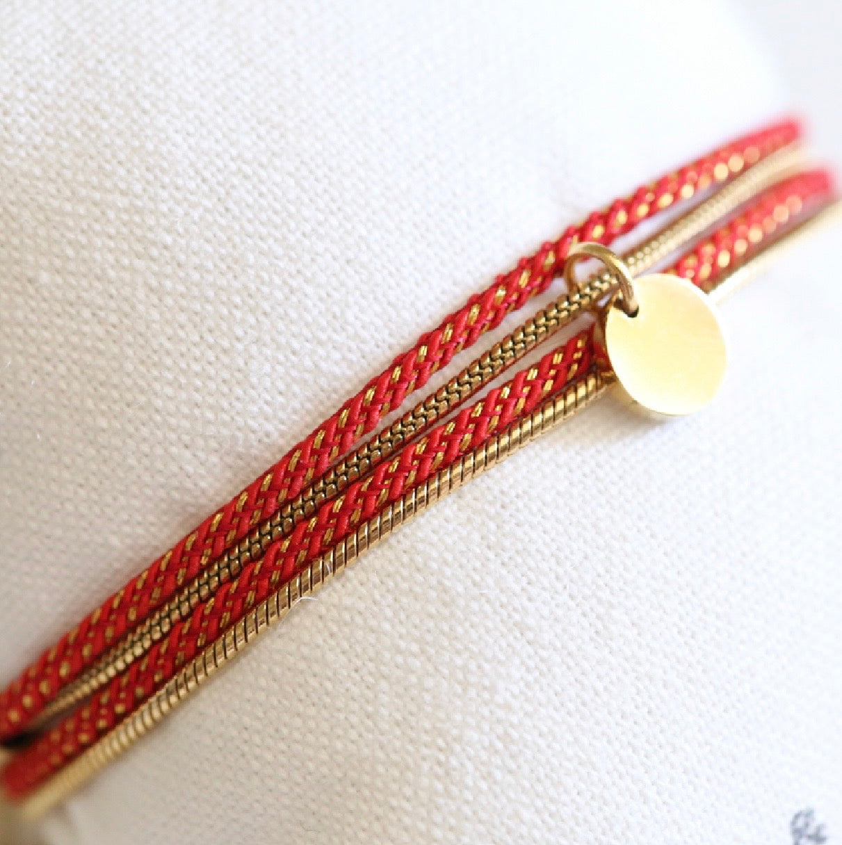 Bijoux VALENTIN & VALENTINE 2 en 1 Rouge