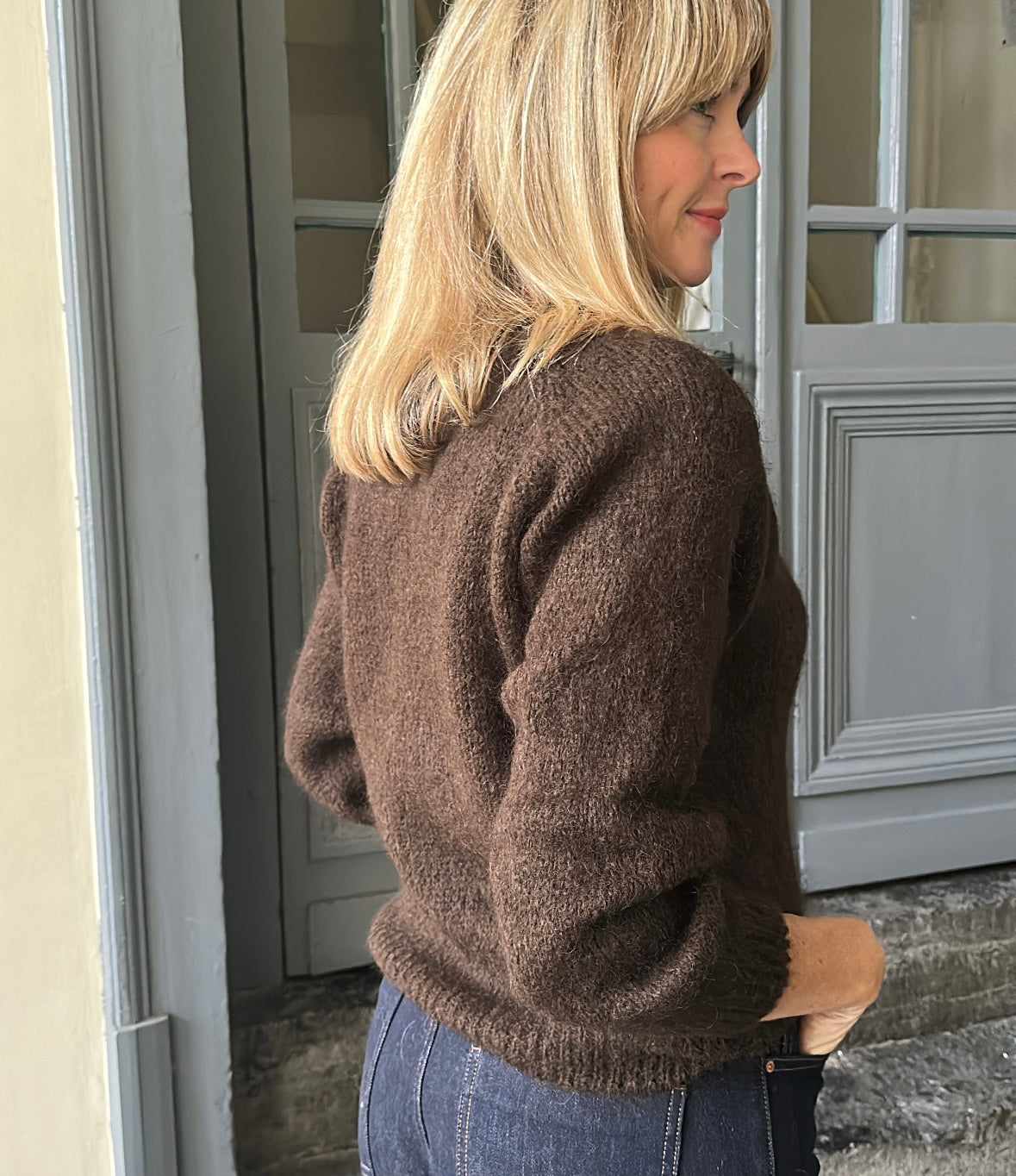 Pull GABRIEL Marron foncé