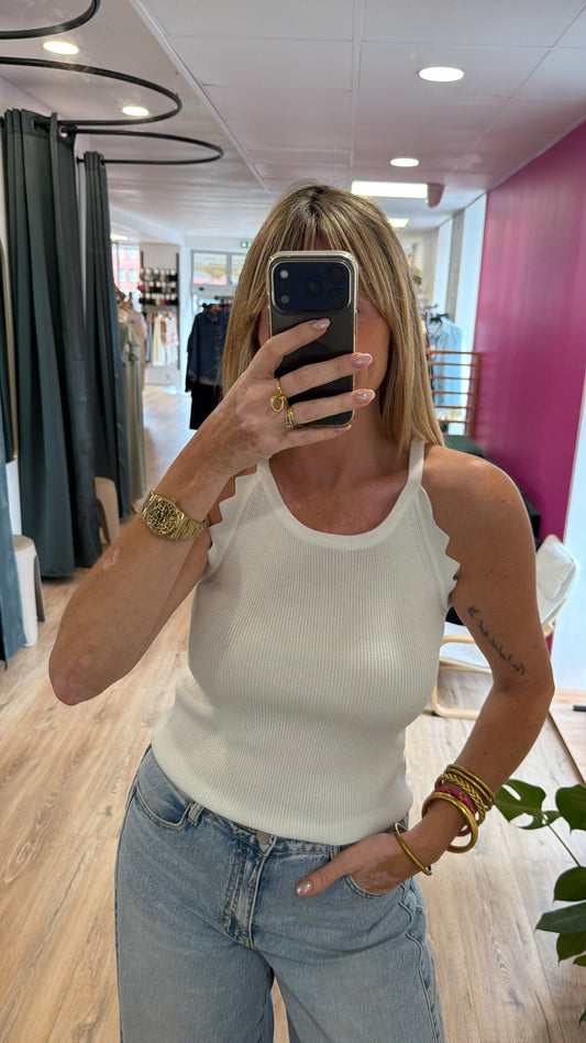 Top TOMY Blanc