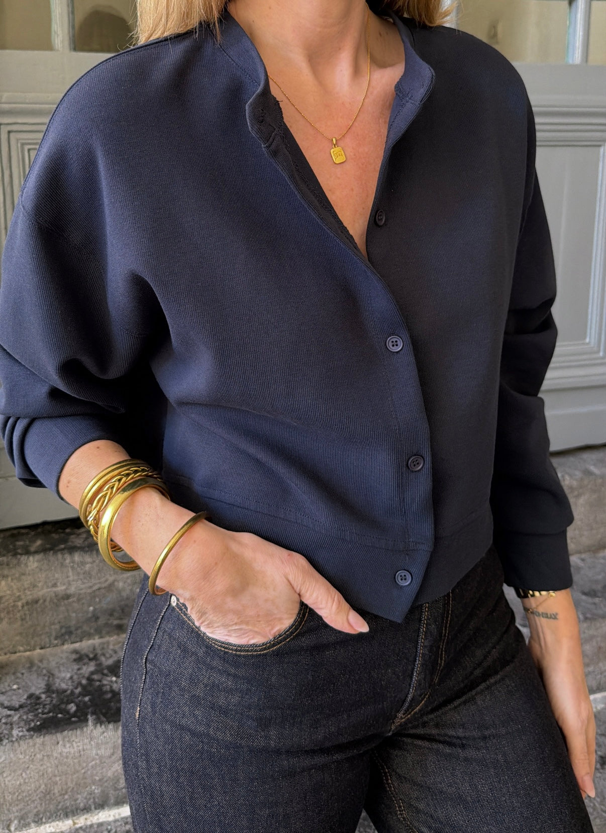 Gilet PALOMA Bleu marine