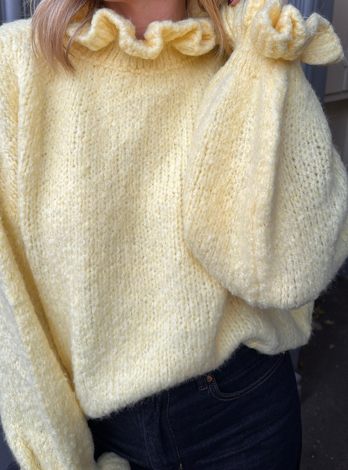 Pull CHARLOTTE Jaune