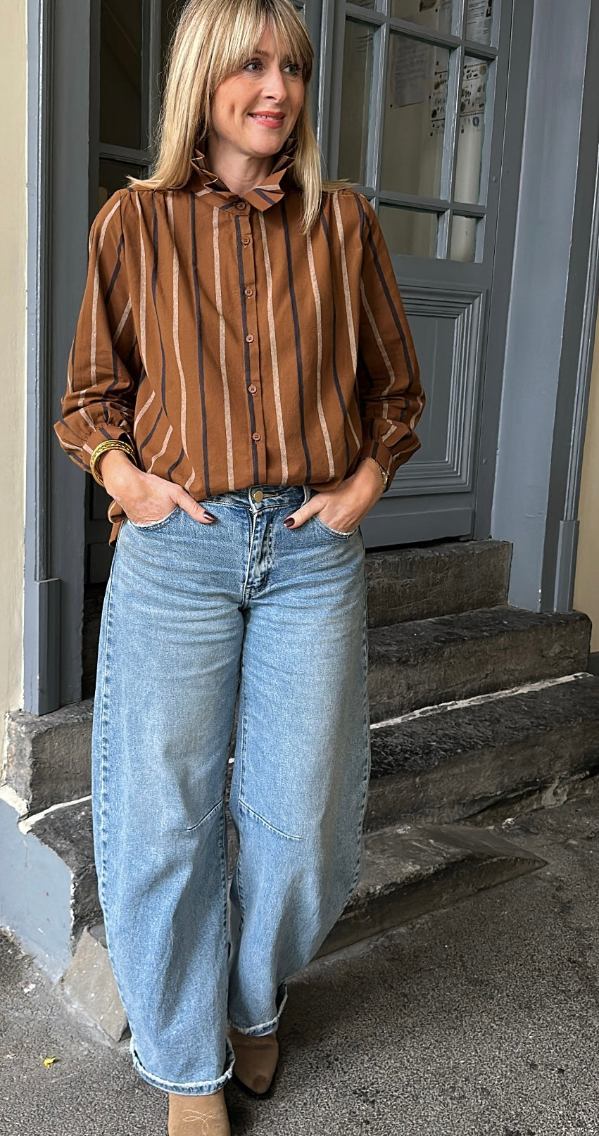 Blouse LISA Camel