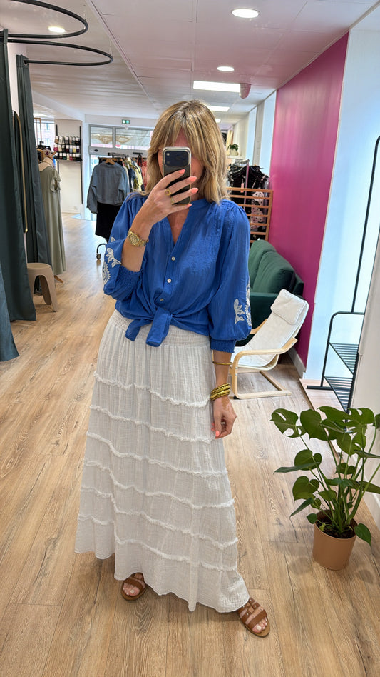 Jupe EVANA Blanc