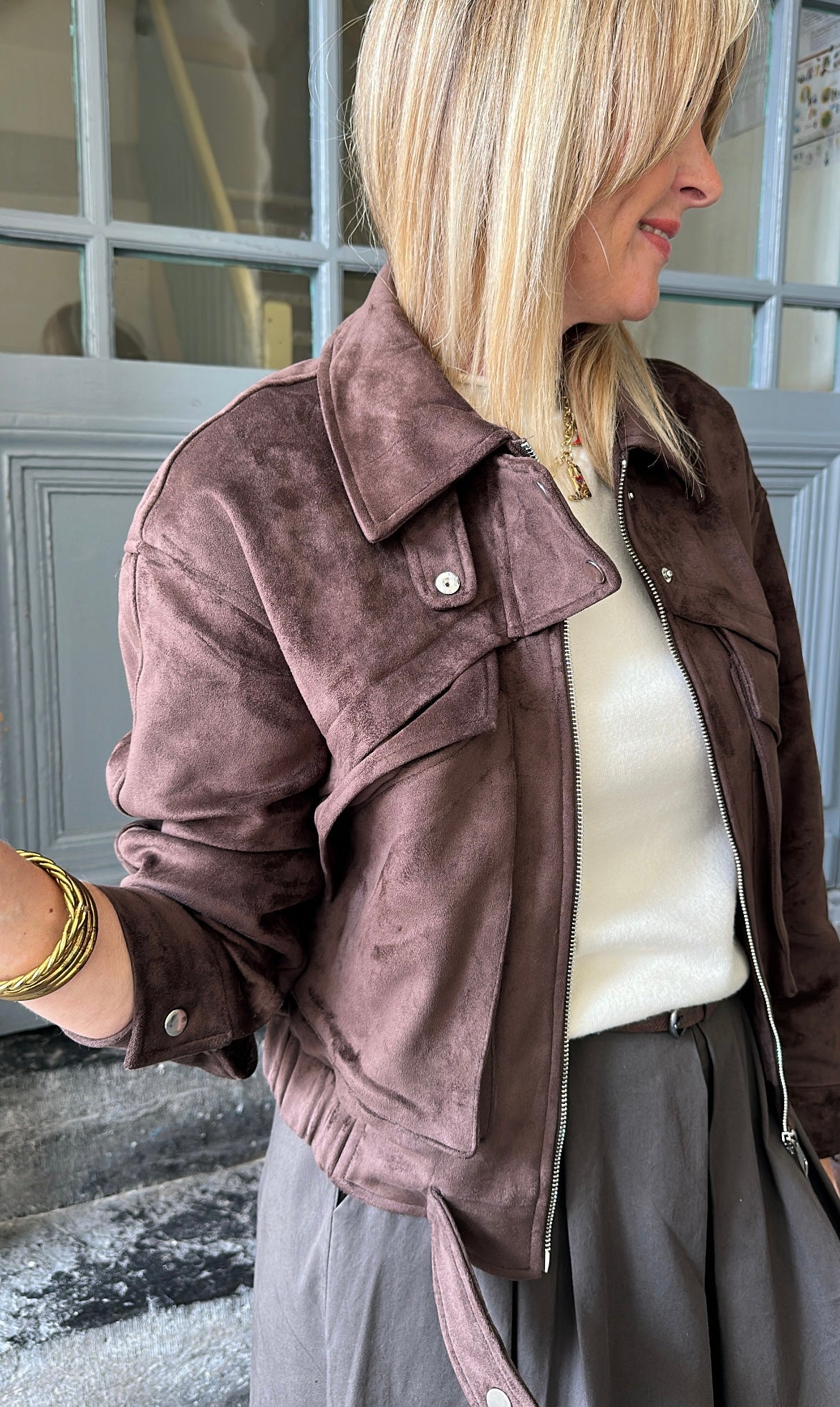 Veste NOLWEEN Chocolat