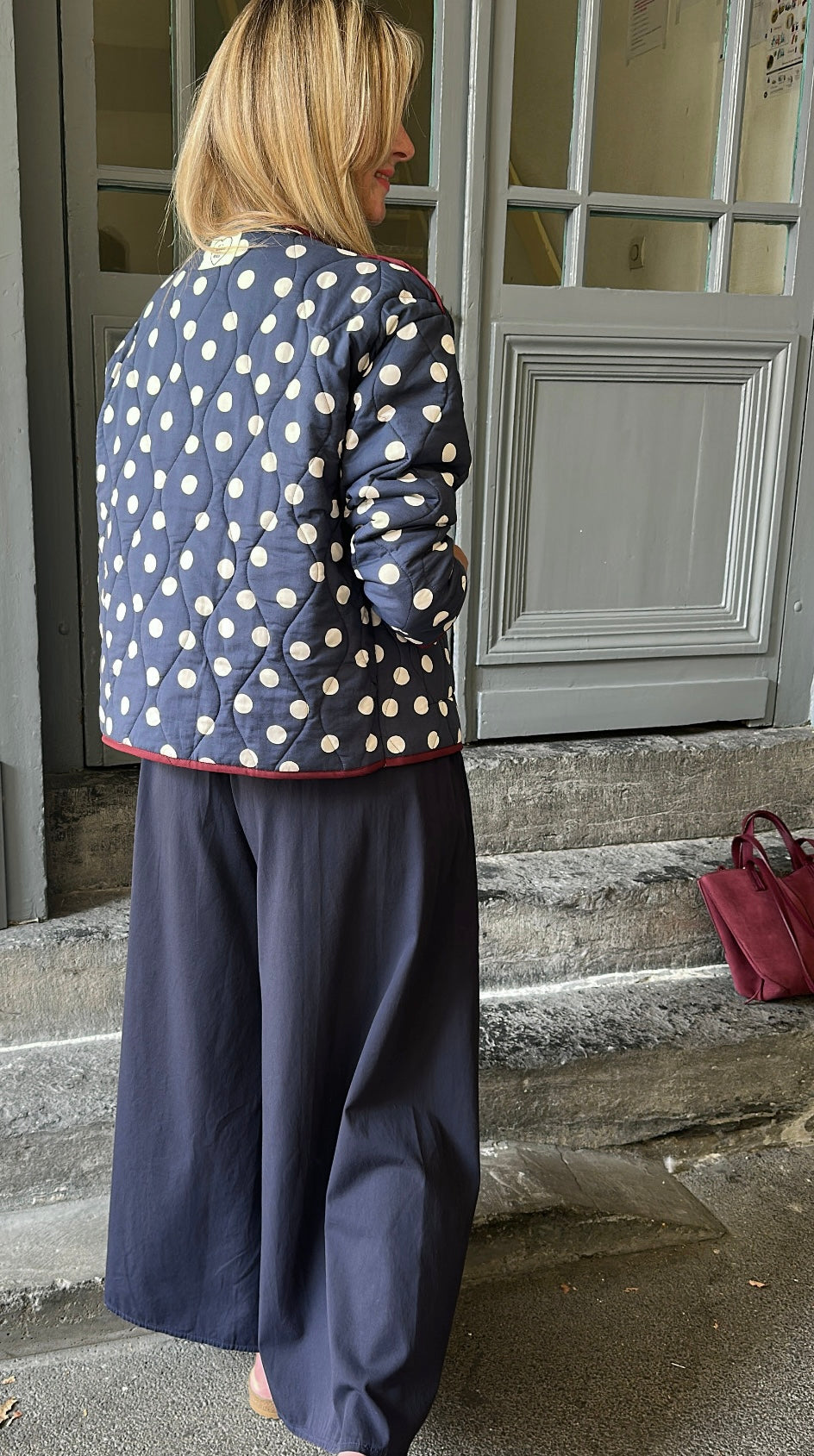 Kimono LOUIS Bleu marine