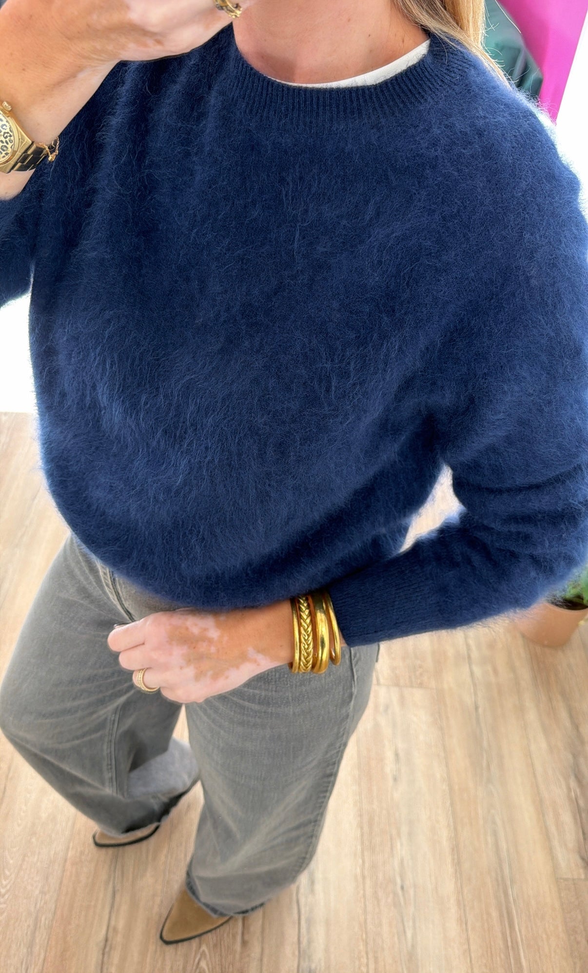 Pull ERIKA Bleu marine