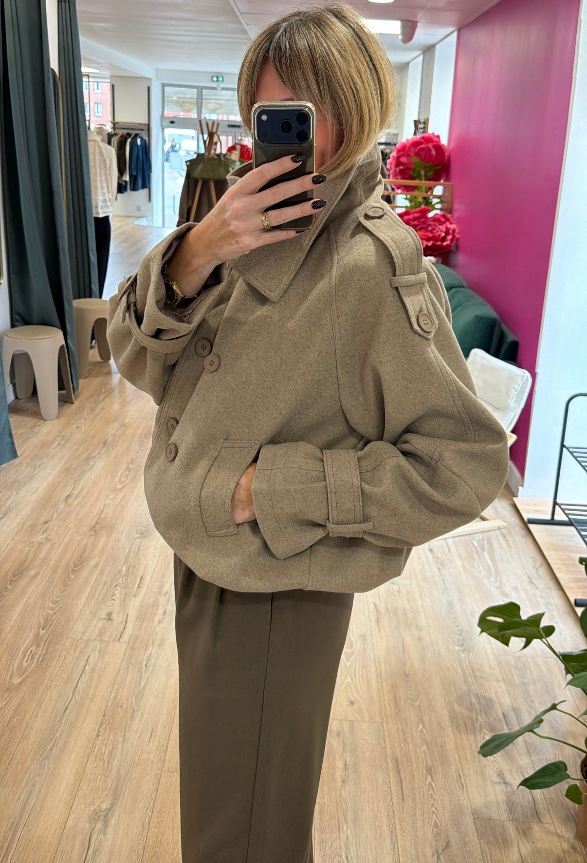 Veste GABRIELLE Taupe