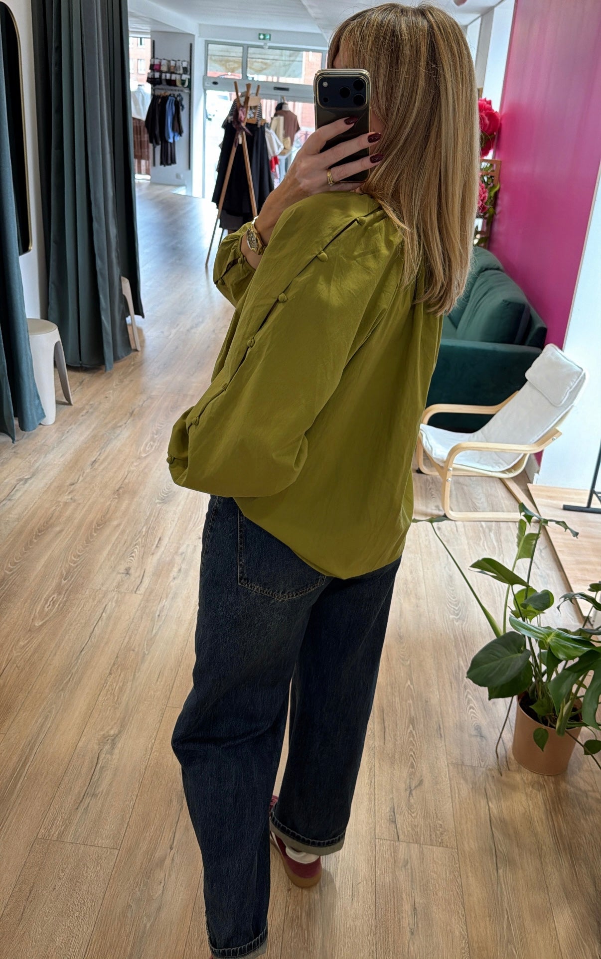 Blouse TATIANA Olive