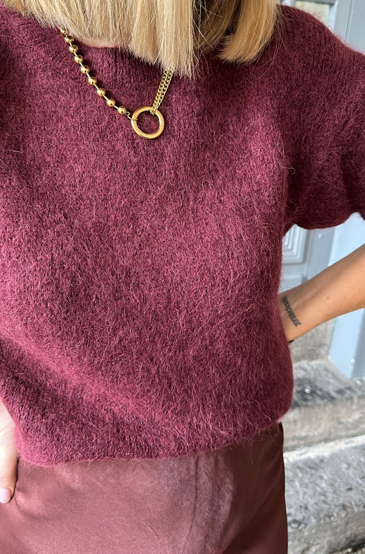 Pull LULU Bordeaux