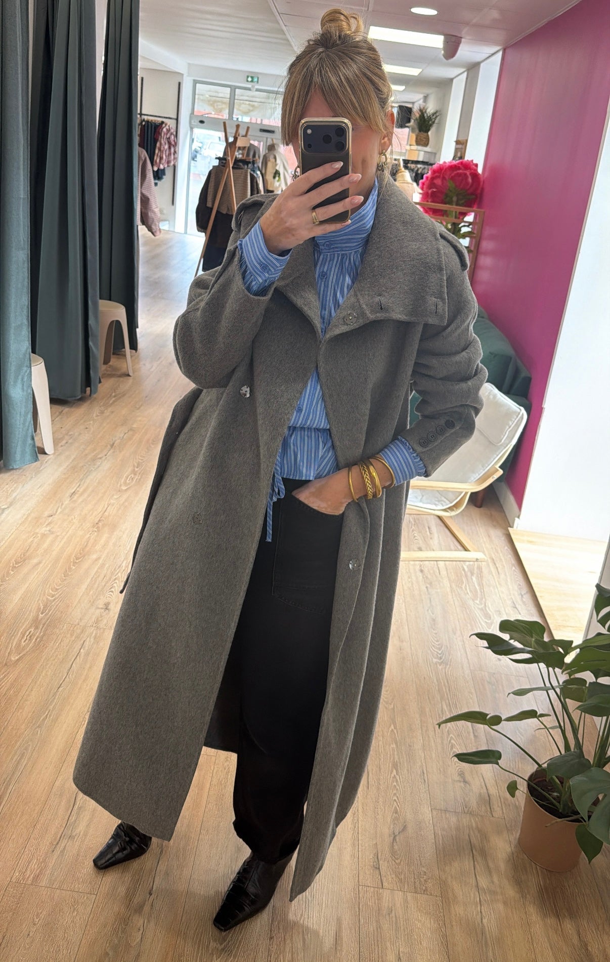 Manteau ABEL Gris