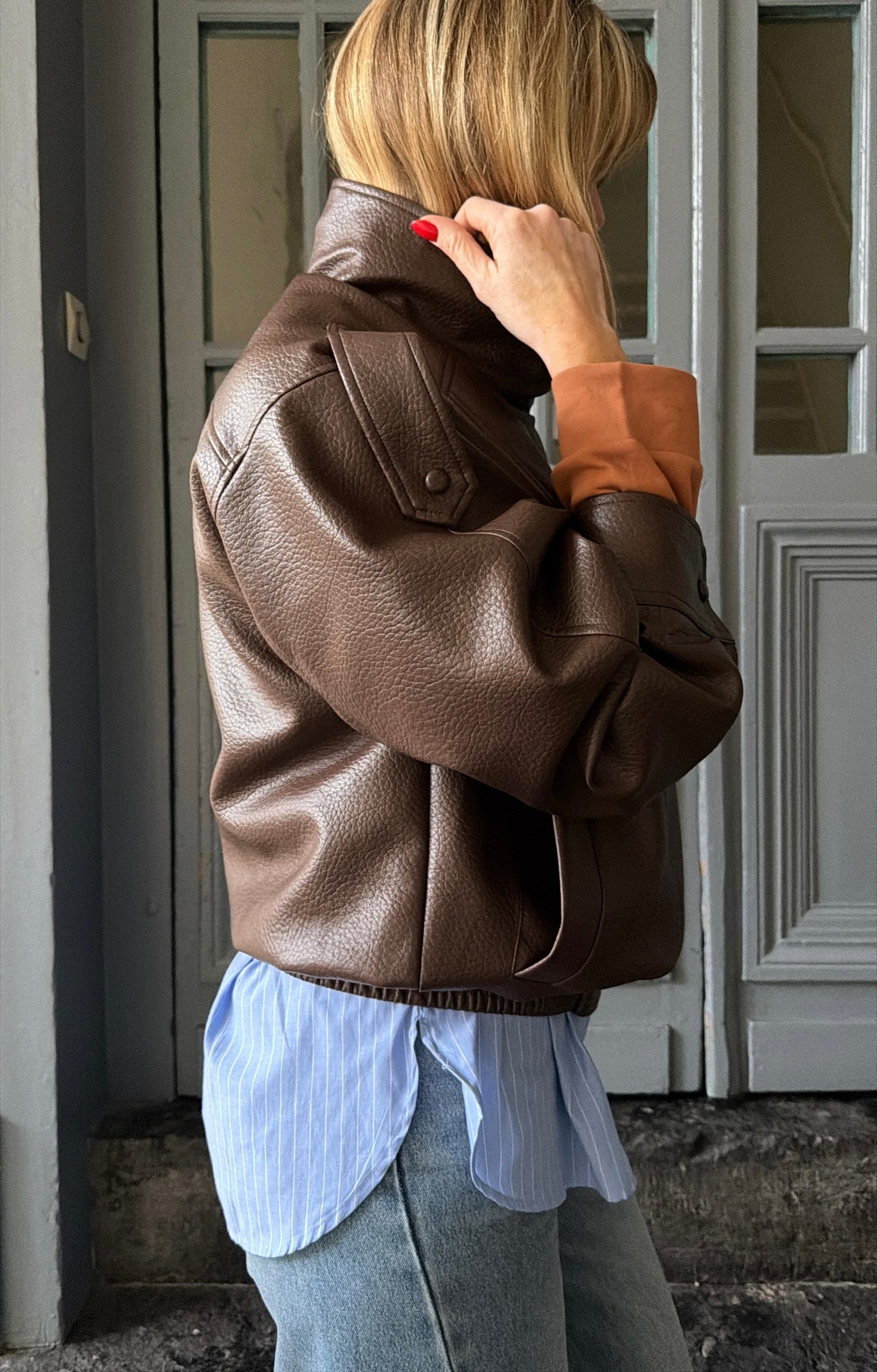 Veste MIA Chocolat/ Réassort vers le 5/02