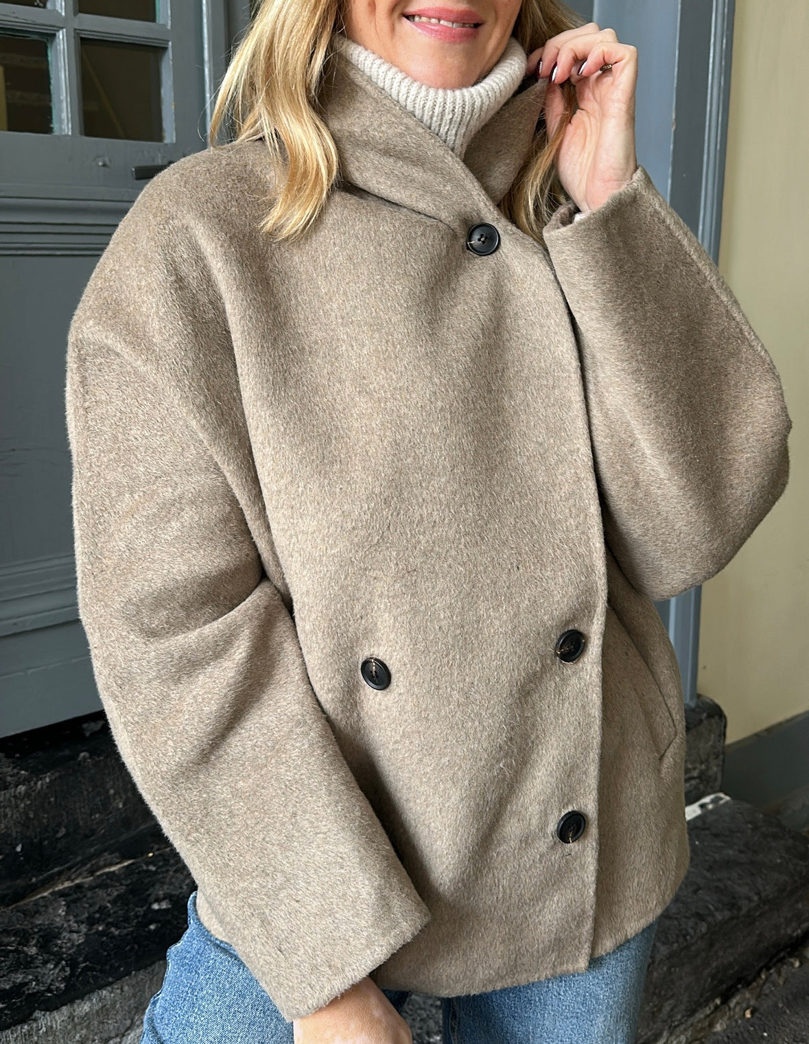 Manteau SOPHIA Taupe