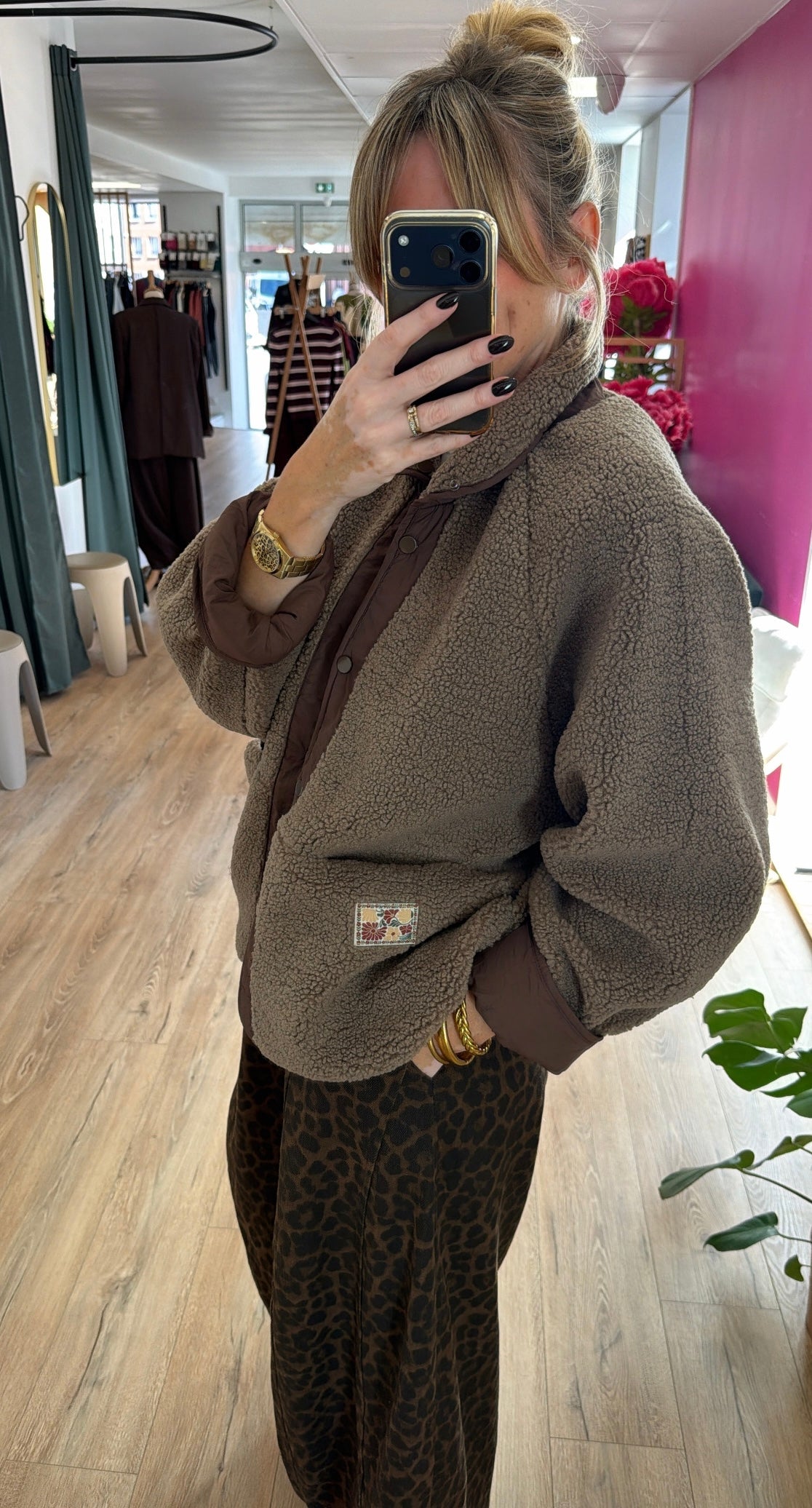 Veste ALIZÉE Chocolat