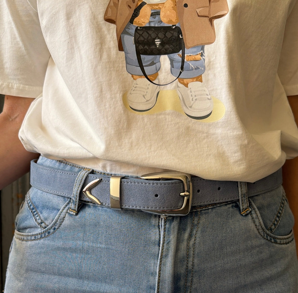 Ceinture OCÉANE Bleu ciel