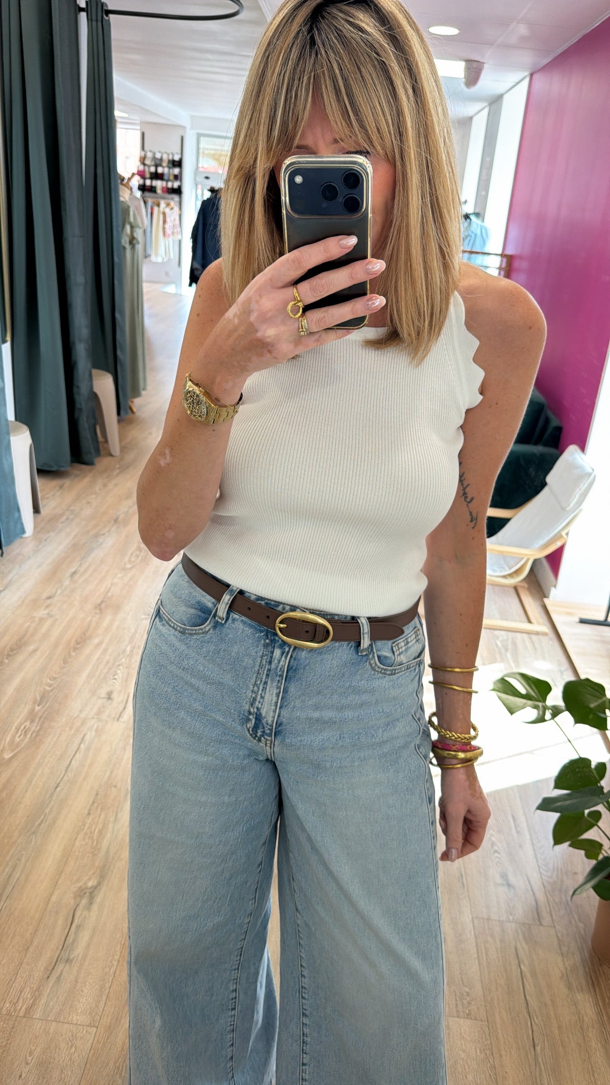 Ceinture ADELINE Marron glacé