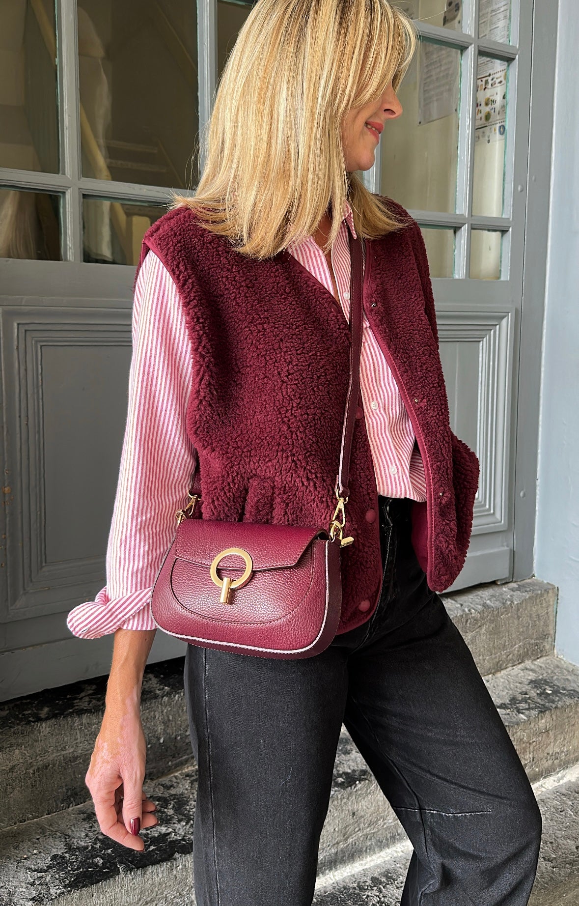 Sac VANESSA Bordeaux