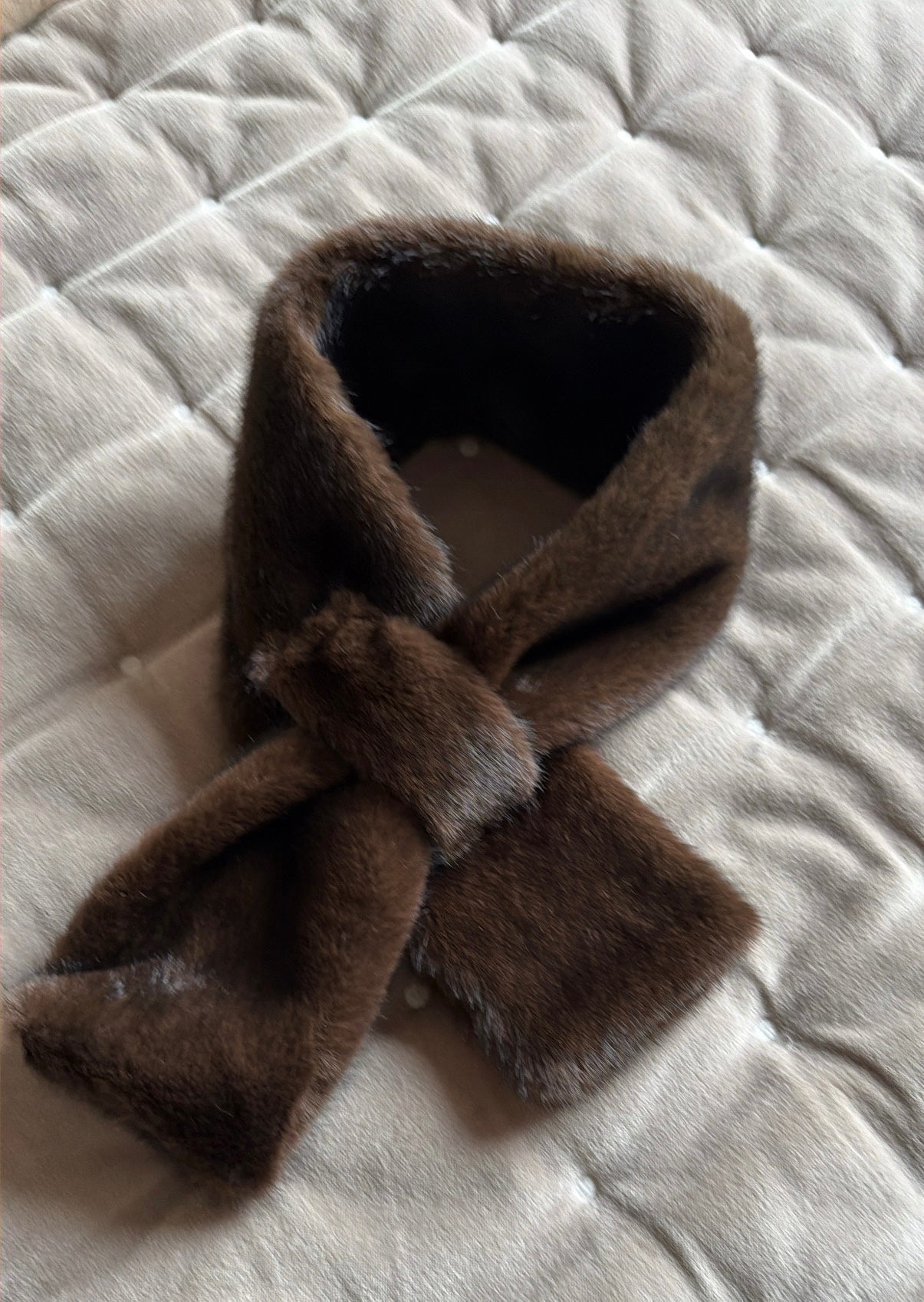 Écharpe GABY Chocolat